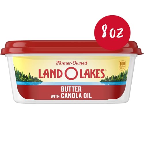 Land O Lakes® Butter with Canola Oil, Spreadable, 8 oz tub
