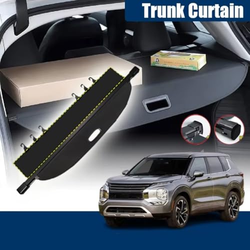 Cubre maletero retráctil para Mitsubishi Outlander: ideal para viajes 3