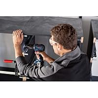 Bosch Professional 18V System Akku Bohrschrauber GSR 18V-55 (max. Drehmoment 55 Nm, 1.800 min⁻¹, inkl. 2x Akku ProCORE18V 4.0Ah, Schnellladegerät GAL 18V-40, Einlage, L-BOXX) – Ansicht 4