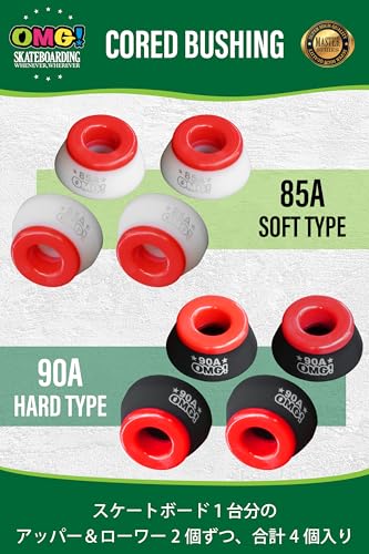 オーエムジー OMG! スケートボード コアブッシュ 85A
