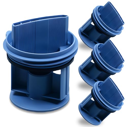 Sporgo 4 piezas de accesorios para lavadora: filtro de pelusa, filtro compatible con Bosch Siemens, Constructa Neff, filtro azul claro para lavadora y lavadora