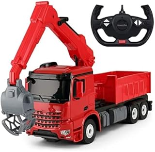 2022 Nowość RC Logowanie Ciężarówka Pojazd inżynieryjny Dzieci Zdalne sterowanie Ciężarówka z dźwigiem Transporter Żuraw Symulacja Grabber Sortownik śmieci Elektryczny pojazd budowlany Prezenty urodzi