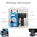 Babulas Bag Sewing Machine - 2s/bag Heavy Duty Portable Stitching Machine for Woven Bags, Non-Woven Fabrics, Leather | Warehouse & Farm Packing Tool (Blue, Corded - 110V AC)