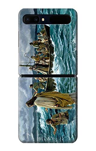 R1722 Jesus Walk on The Sea Case Cover for Samsung Galaxy Z Flip 5G