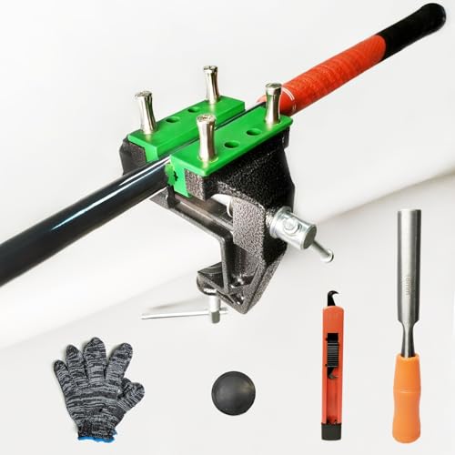 Golf Grip Kits For Regripping Golf Clubs, Basic Golf Grip Replacement Kit, Mini Table Vise, Fixed Rubber Clamp, Hook Blade &Amp; Grip Tape Remover | Diy-Friendly Home Use Tool Set