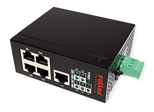 Preisvergleich Produktbild ROLINE 21131155 Industrie Switch 5X RJ-45, unmanaged