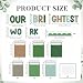 Eucalyptus Student Work Display Bulletin Board Decoration Our Brightest Work Classroom Bulletin Board Decor Sage Green Inspirational Student Works Display Paper Cutouts for Back to School Wall Decor