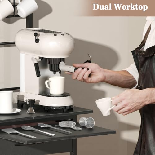 Meuble d'angle de cuisine pour bar à café compact dans un studio moderne - 6