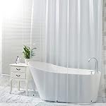 Clear Shower Curtain Liner 72x72 inch - PEVA 8 Gauge Light Weight, Waterproof with Rust- Resistant Grommets Holes (72x72 inch)