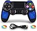 PS4 Wireless Controller for PS4 Compatible with Playstation 4 - OUBANG Remote Control with Sixaxis,Touchpad (Sapphire)
