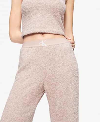Calvin Klein Women's Ck One Plush Lounge Sleep Pant, Cedar, Large #TOP2