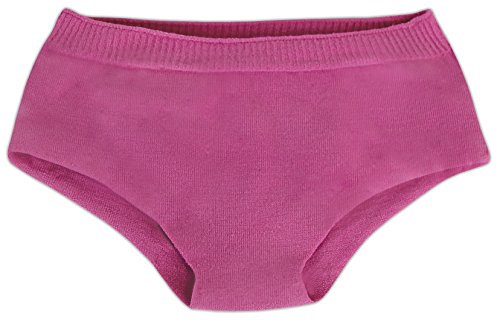 Smartknitkids Girls' Boy Cut Style Seamless Sensitivity Undies (Pink, Large) #TOP5