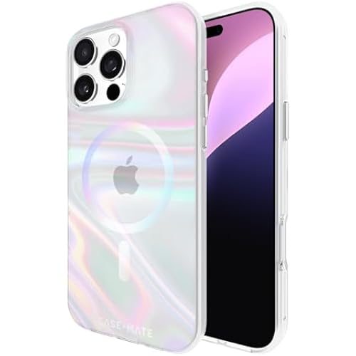 Case-Mate Soap Bubble iPhone 16 Pro Max Case - Iridescent
