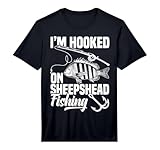 Sheepshead Gear Fishing Rod Equipment Sheepshead Fishing Performance T-Shirt