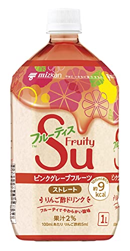 ミツカン フルーティス ピンクグレープフルーツ ストレート 1000ml ×3本