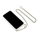 Produktbild MARIEHR FEEL.LIFE Handyhülle Necklace kompatibel mit iPhone 7/8 SE 2. Generation für 4,7 Display, Handykette zum Umhängen mit Metall-Kette in Farbe Gold