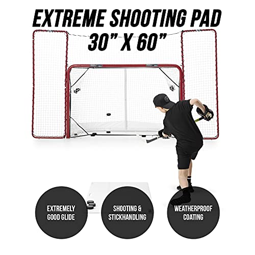 Better Hockey Extreme Pro Shooting Pad - Professional Quality Sports Training Aid For Shooting, Passing And Stickhandling - Synthetic Ice Mat Simulates Real Ice Feel - 30 X 60 X 3/16 Inches #TOP1