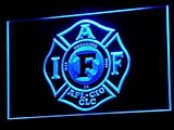 Fire Rescue IAFF FireFighters LED Neon Light Sign Man Cave B255-B