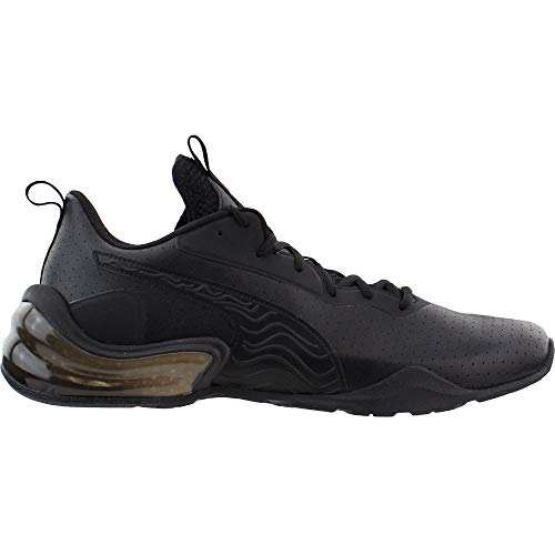 PUMA Puma Men's LQDCELL Challenge Perf Sneaker, Black-Castlerock, 9.5 M US