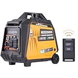 maXpeedingrods 3500W Dual Fuel Inverter Generator, Electric Start, Gas & Propane Powered, for RV Trailers Camping Outdoor, RV Ready, EPA Compliant, Digital Display, Wheel & Handle Kit, 55lbs
