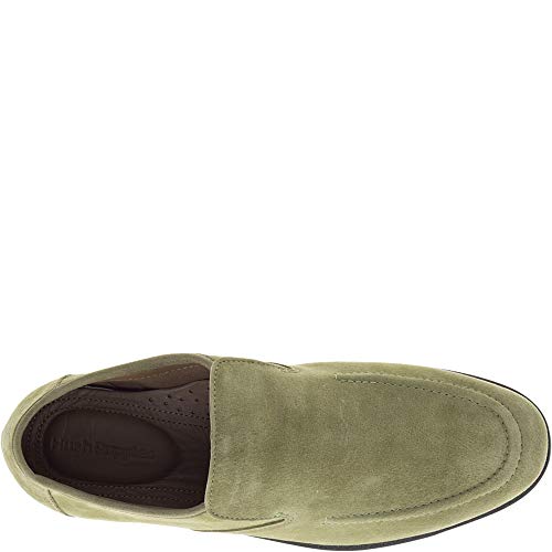 Hush Puppies Men's Bracco Mt Slip On Oxfords, Green Suede, 11.5 M #TOP4