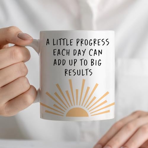 Taza de cerámica 11 oz con diseño motivacional miniatura 5