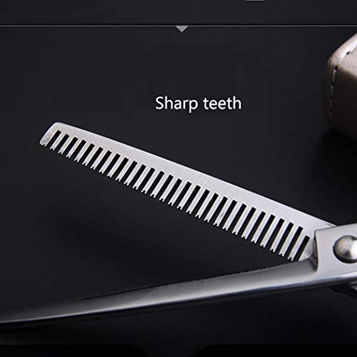 image for Lxf-xg Professional Hair Cutting Scissors, Hairdressers Scissors Set 6