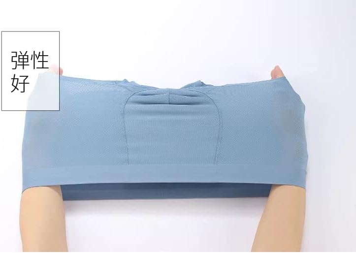 Mens Ice Silk Mesh Breathable Underwear,Sexy Panties Absorbent Soft 3D Ultra Thin Comfortable Men Boxer Briefs - Image 7