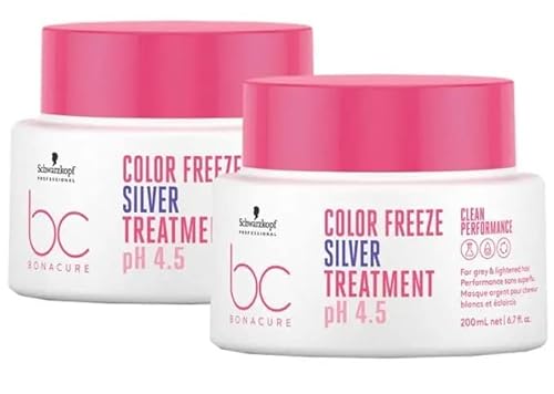 Schwarzkopf BC Clean DOUBLE Color Freeze Silver Treatment 200ml