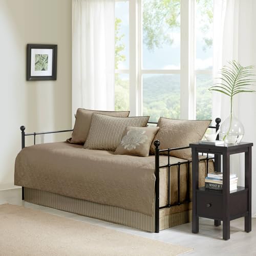 image for Madison Park Cotton Daybed Cover Set-Double Sided Quilting Classic Cot