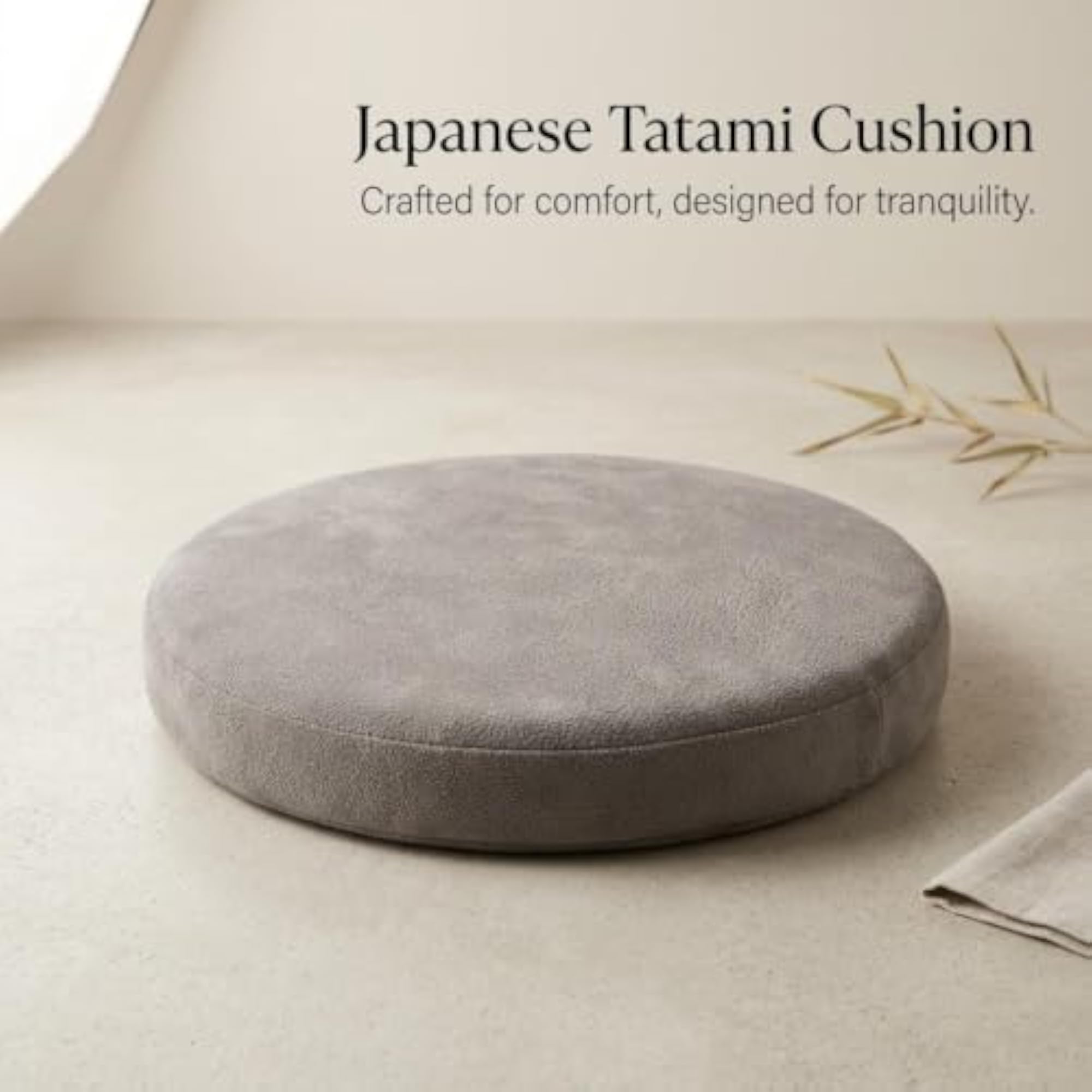 Round Floor Pillow Floor Cushion for Adults Seating
