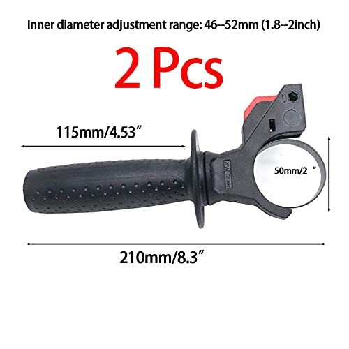 Still Awake B47800001 2Pcs Plastic Hammer Drill Handle Adjustable Side Front Auxiliary Handle For Gbh2-26 Power Tool thumb #1