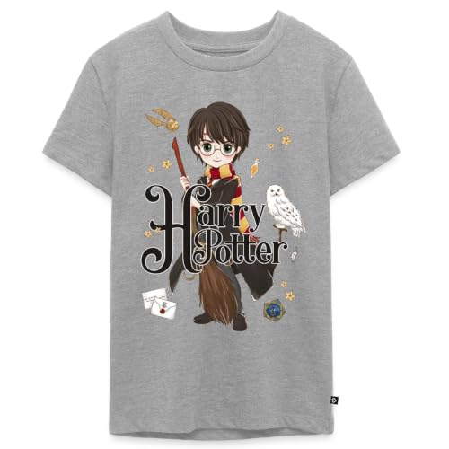 T-shirt Harry Potter Gryffindor cadeau idéal ado pour passionné de Quidditch et Hedwige