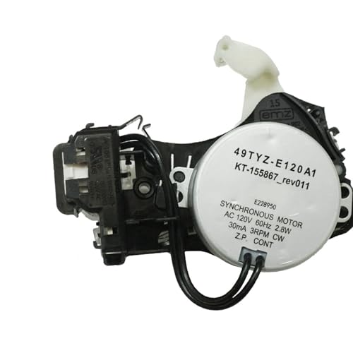 Uqezagpa W10913953 - Controlador de cambio permanente de 6 pines para reparación de ventilador de lavadora, giro y agarre, cambio de arandela, giro consistente