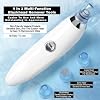 4-in-1 Blackhead Remover Tool - Electric Derma Suction Device for Whiteheads, Acne, and Pore Cleaning | Facial Cleanser Vacuum System for Face, Nose, and Skin Care