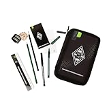 Borussia Mönchengladbach Schuletui Schulmappe Federmappe schwarz, 215102