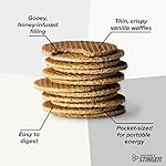 Honey Stinger Organic Vanilla Waffle, Energy Stroopwafel for Exercise, Endurance and Performance, Sports Nutrition for Home & Gym, Pre and Post Workout, Box of 16 Waffles, 16.96 Ounce - Image 4