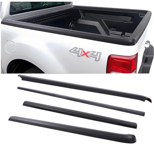 JHCHAN Cubierta del portón Trasero para Ford Ranger 2012-2022 Wildtrak Raptor Tremor Limited Wildtrak X Platinum XL XLT de 4 Puertas Pickup(4 Piezas) JHCHAN Cubierta del portón Trasero para Ford Ranger 2012-2022 Wildtrak Raptor Tremor Limited Wildtrak X Platinum XL XLT de 4 Puertas Pickup(4 Piezas)