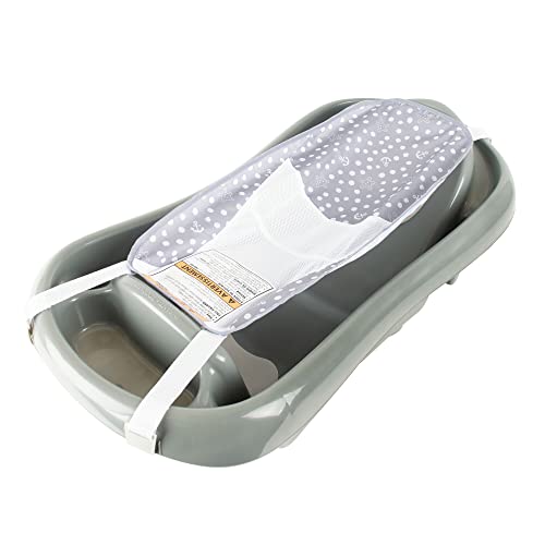 Image of The First Years Renewed Baby Bath Tub - Newborn to Toddler 3-in-1 Baby Tub with Removable Sling - Made with 50% Recycled Material - 0 to 25 LBs