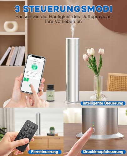 Difusor aromático eléctrico waterless con kit inicial miniatura 4
