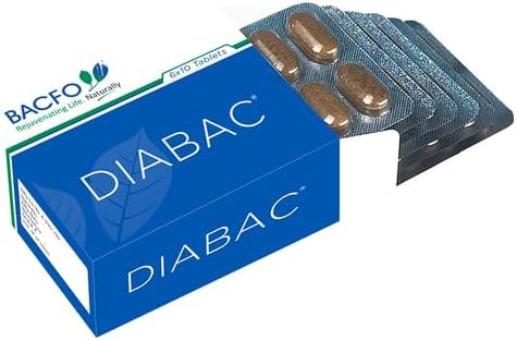 DIABAC TABLET(60 TAB)– Herbal Support for Blood Sugar Management – 100% Natural Formula