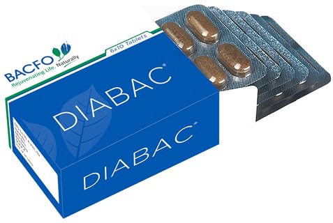 DIABAC TABLET(60 TAB)– Herbal Support for Blood Sugar Management – 100% Natural Formula