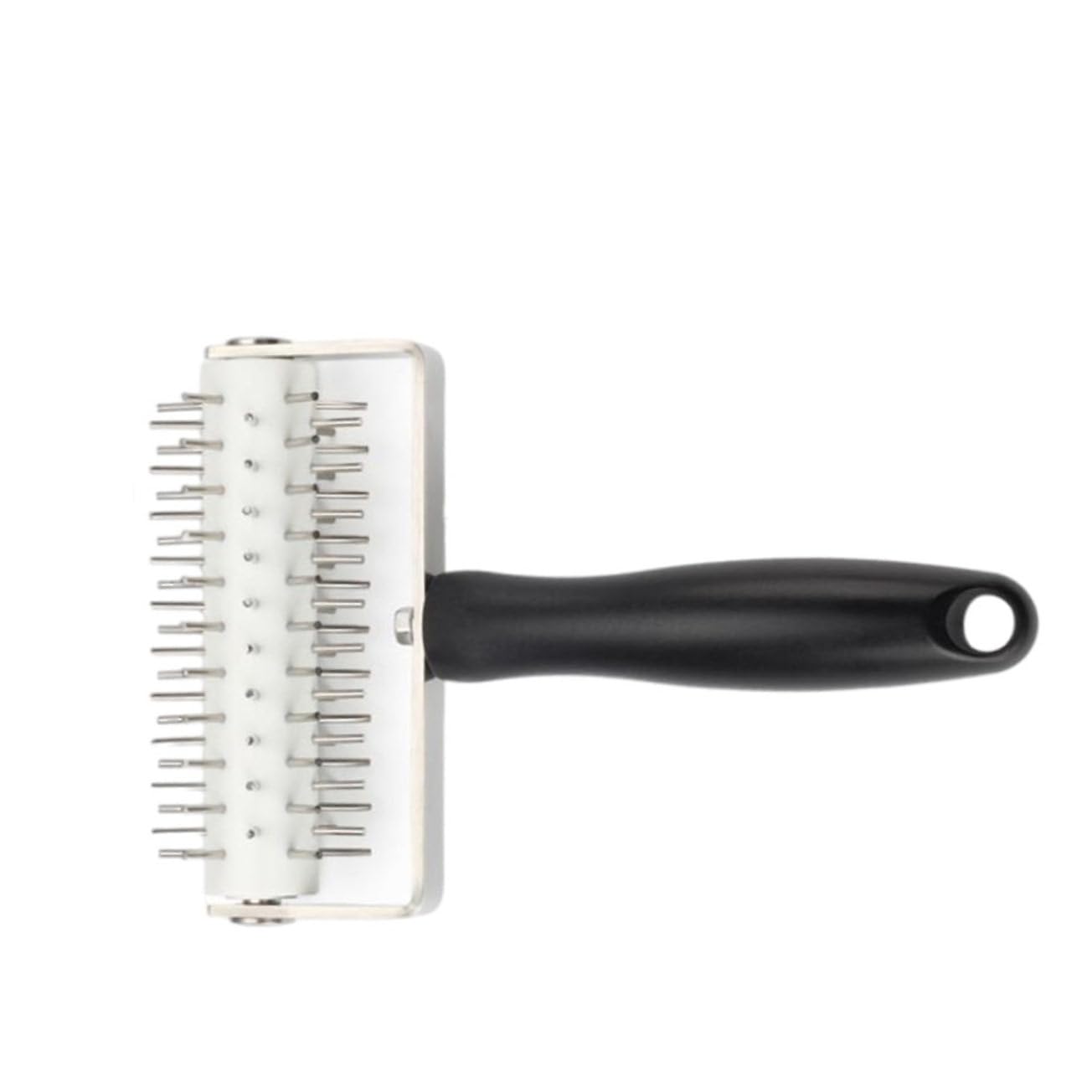 Rullo per Impasto Pizza in Acciaio Inox Nero, 1 Pezzo