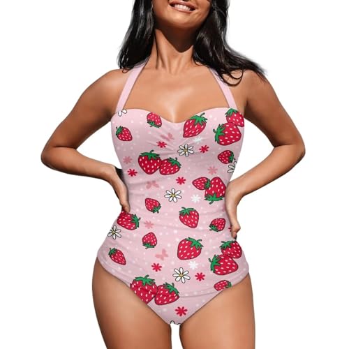 Swimsuits for Women Bathing Suit for Women High Waisted Size S-2XL
