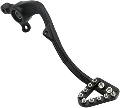 Motorcycle Foot Brake Lever Pedal Compatible With Automotive Motorcycle Parts XC XCF SX SXF EXC EXCF 125 500 EX EC MC EXF ECF MCF 2023-2025Black Black