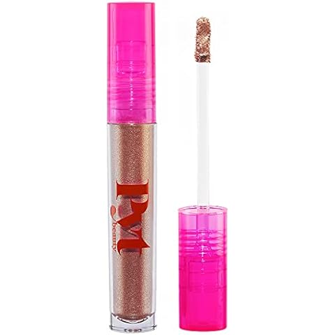 PYT BEAUTY Rose Gold Liquid Shimmer Eyeshadow, Smooth Formula, Hypoallergenic, Vegan Makeup, 1 Count Cover