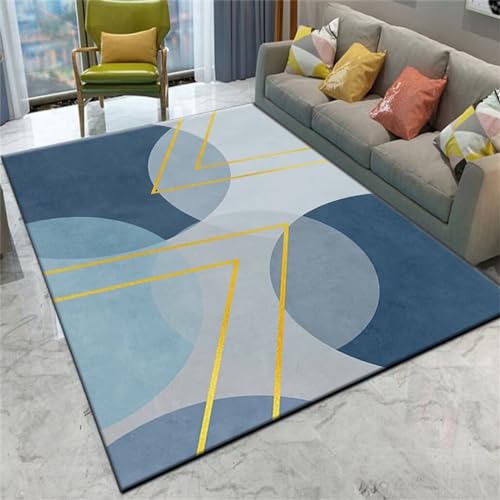 Tapis de salon confortable pour sol de chambre moderne
