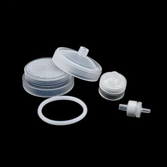 Polypropylene Filter Holder,Removable Needle Filtration Holder,PP Filter Head for Membrane Filter Replaceable Diam. 13 25 50mm(13mm 2pcs)