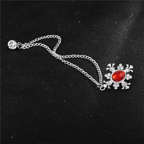 Image of 2PCS Long Chain Brooch Crystal Tassel Brooch Pin Gem Brooch Fashion Scarf Tie Pins for Women Men Wedding