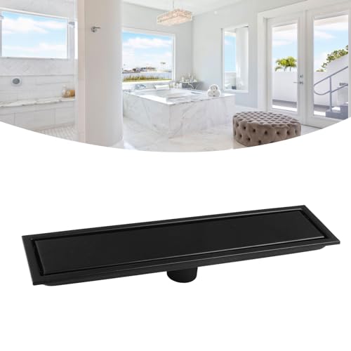 Drain de sol rectangulaire pour douche à l'italienne et aménagement de salle de bain chic - 8